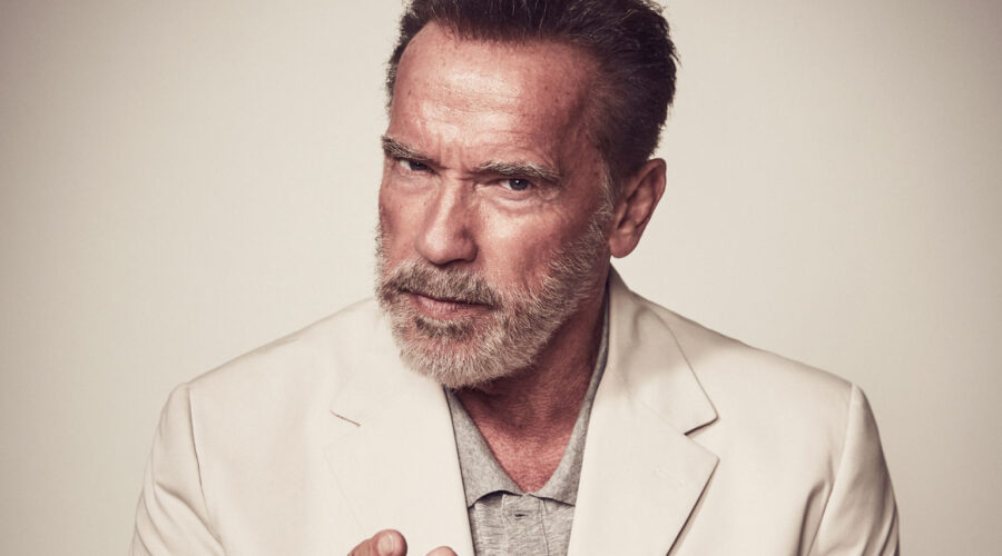 LOS ANGELES, UNITED STATES – JULY 17:  Actor Arnold Schwarzenegger is photographed for 20th Century Fox on July 17, 2019 in Los Angeles, California.(Photo by John Russo/Contour by Getty Images)